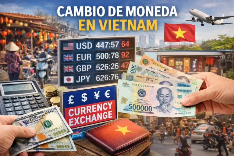 cambio de moneda en vietnam